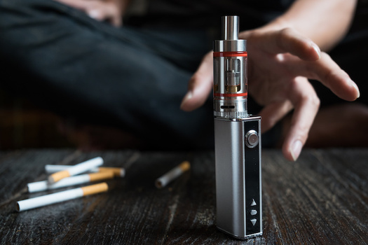 Seven in 10 teens are exposed to e-cigarette advertising, according to the National Institute on Drug abuse. (Adobe Stock)