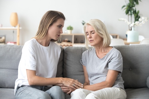 Caregiving is a highly stressful and sometimes emotional experience, and a new report details just how complex caregiving duties can be. (Adobe Stock)