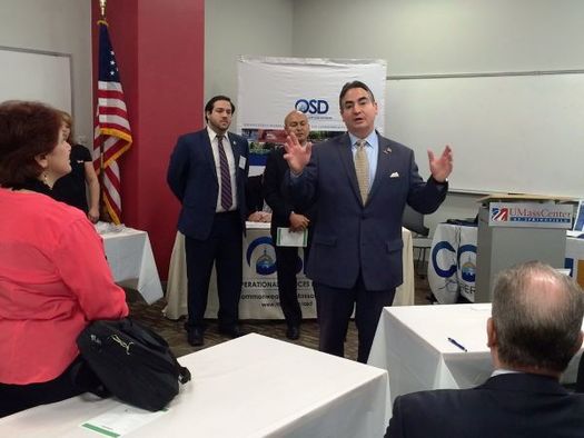 Springfield Mayor Domenic J. Sarno acknowledges that the rising cost of living is tough for older residents, and says he'll support a property-tax break for those who volunteer for the city.(mass_osd/Flickr)