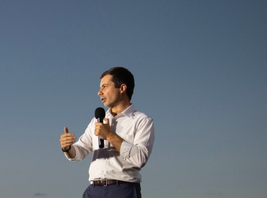 Democratic presidential candidate Pete Buttigieg is rising in Democratic primary states Iowa and New Hampshire, ranking second and third, respectively, in the most recent polls. (Pete for America website)