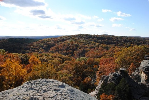Illinois' Garden of the Gods in Shawnee National Forest is one of the few wild spots remaining in the state. (Forest Service Eastern Region/Flickr)