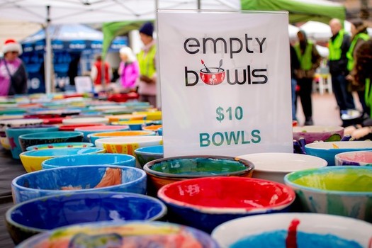 Empty Bowls event on November 23, 2018 in Boise, Idaho, which raised about $43,000. (The Idaho Foodbank)