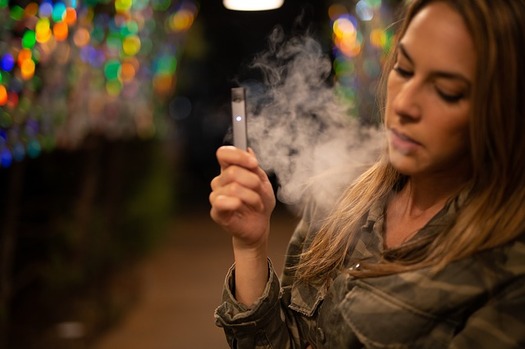 A recent study by the Food and Drug Administration found that a quarter of all high school students used e-cigarettes in 2019, up five percentage points from last year. (Ethan Parsa/Pixabay)