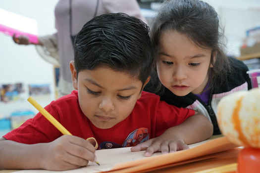 A new report says many young children in immigrant families are having a hard time in preschool, linking fear and distress to the current political climate. (Greg Gayne/Para Los Ninos)