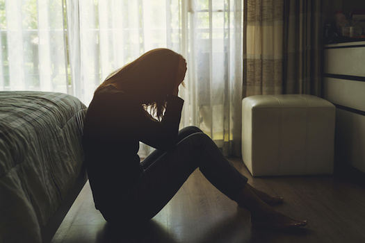 Childhood trauma is a factor in 44% of depression cases, according to the CDC. (Kittiphan/Adobe Stock)
