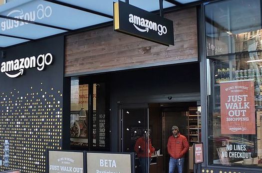 Corporate tax revenues are near historic lows as a share of GDP, at just 1%. Amazon was one of 91 companies that did not pay federal income taxes on their 2018 U.S. income. (SounderBruce/Wikimedia Commons)