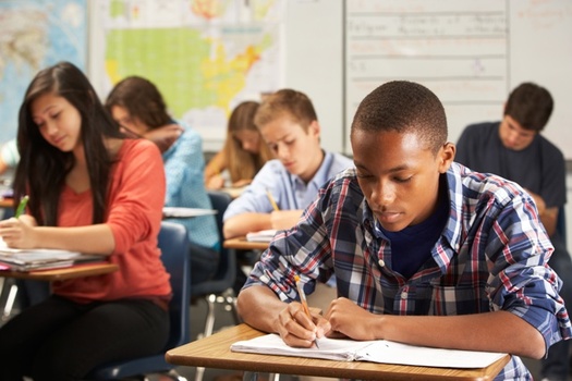 Ohio would need to double the number of black students in high school advanced-placement classes to ensure fair representation, according to new research. (Adobe Stock)