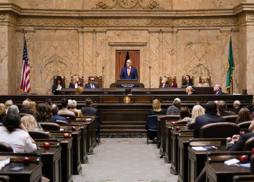 During his 2020 State of the State address, Gov. Jay Inslee called on lawmakers to act to remedy the state's affordable housing crisis. (Office of the Governor)