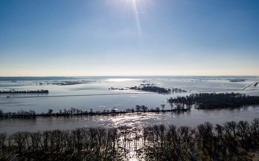 Missouri River flooding in 2019 brought devastation to Iowa and neighboring states. (iihr.uiowa.edu)