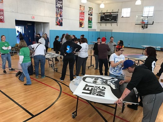 MLK Day of Service events often inspire volunteers to continue helping others in their communities. (Urban Promise)