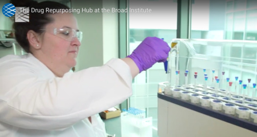 The Drug Repurposing Hub at the Broad Institute now has a collection of more than 6,000 approved drugs in humans. (Drug Repurposing Hub/YouTube)