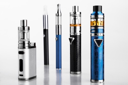 Research shows that vaping products can deliver as much nicotine as traditional cigarettes. (Adobe Stock)