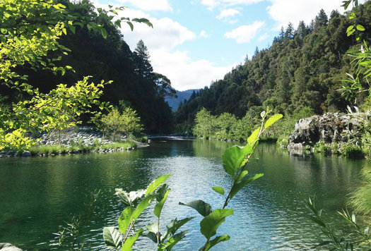 The South Fork Trinity River is one of many areas in California that would get additional protections from several bills now before Congress. (Jeff Morris/The Pew Charitable Trusts)