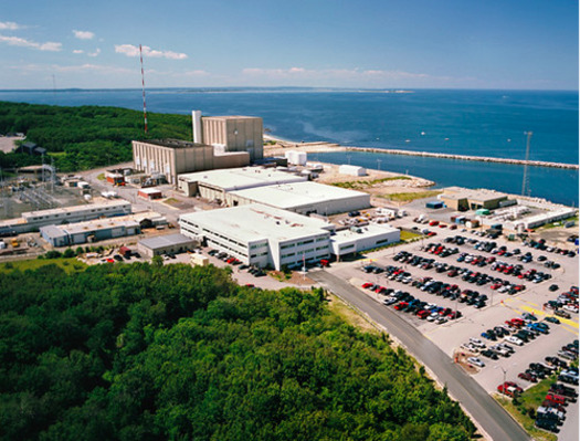 The Pilgrim Nuclear Power Plant, the last one operating in Massachusetts, closed in 2019. (WBUR/Creative Commons)