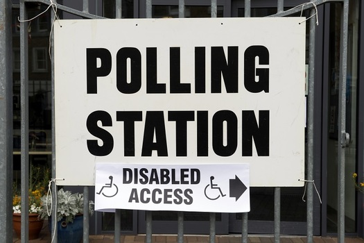 Some elections officials choose to close polling places rather than bring them into compliance with the Americans with Disabilities Act. (lazyllama/Adobe Stock)