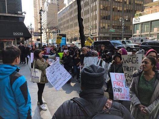Workers say loopholes in New York labor laws undermine recent minimum-wage increases. (Photo: Zishun Ning)
