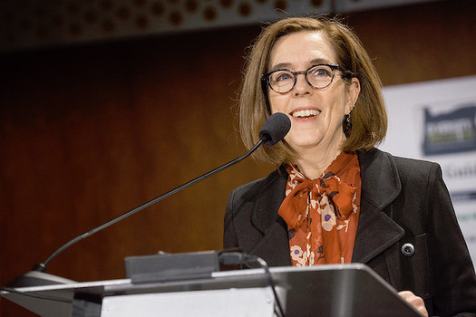 Gov. Kate Brown kept her promise to enact sweeping climate action if it didn't come from the Oregon Legislature this year. (Oregon Dept. of Transportation/Flickr)