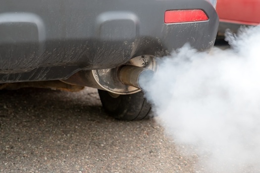 Vehicle emissions exacerbate breathing problems, including asthma. (Adobe Stock)