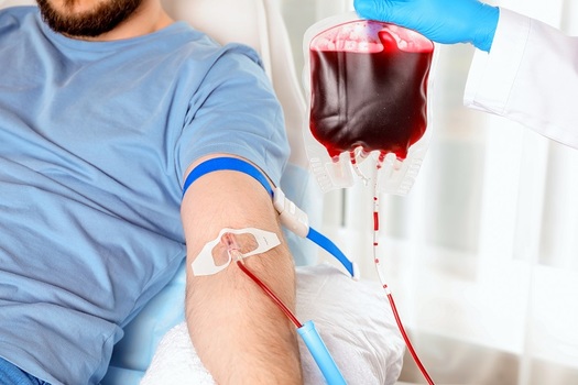 Medical officials say the COVID-19 pandemic has created a critical shortage of blood for transfusions at U.S. hospitals. (NewAfrica/Adobe Stock) 