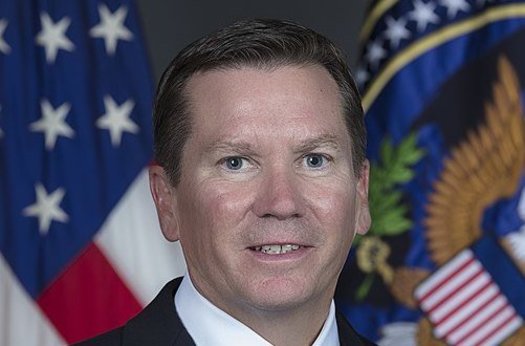 Michael Atkinson, former inspector general for the intelligence community,  was placed on administrative leave to force him out ahead of his firing, which takes effect in 30 days. (Office of National Intelligence)