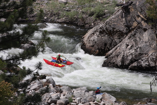 The South Fork Salmon River in central Idaho is a popular recreation river. (Wendy Jones/American Rivers)