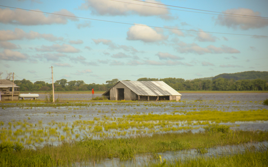 Environmental groups in the upper Midwest say states such as Iowa face ongoing flood threats because of extreme weather events caused by climate change. (Crystal Dorothy)