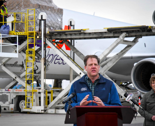 Gov. Chris Sununu announced on Apr. 14 that New Hampshire will pay an additional $300 a week to long-term care workers at Medicaid-funded facilities including nursing homes, day programs for people with disabilities, and other home-care services during the COVID-19 crisis. (Gov. Chris Sununu/ Facebook)