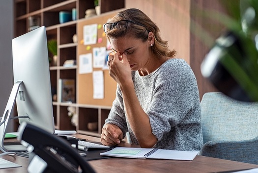 Mental-health professionals say the stay-at-home precautions to counter the coronavirus pandemic are causing many people to develop feelings of stress, anxiety and isolation. (Rido/Adobe Stock)