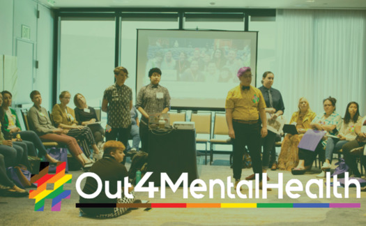 The Out 4 Mental Health virtual town halls are a chance for members of the LGBTQ+ community to voice their experiences of the pandemic. (CALGBTQ Health and Human Services)