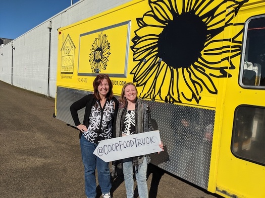 Two Chicks and a Rooster Catering in Milwaukie, Oregon, was among the businesses Clackamas Federal Credit Union was able to help get coronavirus relief funds. (Northwest Credit Union Association)