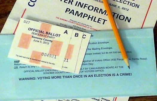 California is the first state to send mail-in ballots to all voters, while at the same time preserving robust in-person voting options. (Flickr)