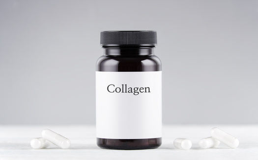 A new report says among the top-selling collagen supplements sold online, 64% tested positive for measurable levels of arsenic, while 37% contained measurable levels of lead. (Adobe Stock)
