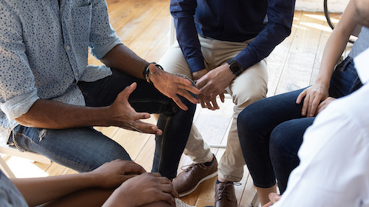 Group counseling is an important part of substance-abuse recovery. (Adobe Stock)