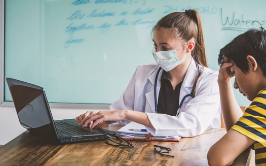 School nurses and pediatricians worry that students with chronic health issues aren't getting all the help they need during the crisis, and that a growing number with mental-health issues are losing access to screening. (Adobe Stock)
