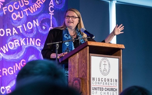 Rev. Tanya Sadagopan joined the Janesville United Church of Christ in 2015. (UCC.org)
