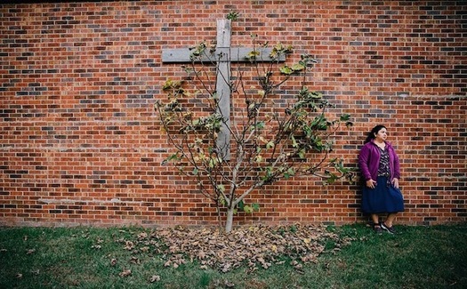 Juana Ortega remains in sanctuary in a church in North Carolina. Her case is highlighted in the film Santuario. (Working Films/WomenAdvaNCe)