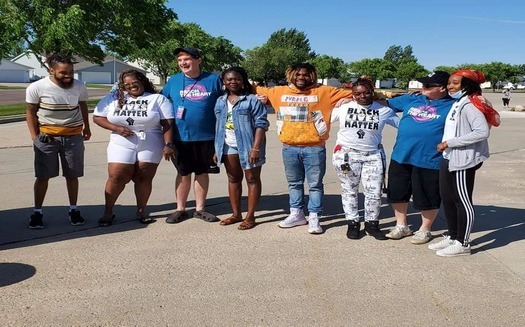 Members of the Black Lives Matter Fargo/Moorhead chapter, which was established in 2016, say Fargo encourages a diverse population but doesn't follow through to welcome the diversity. (Faith Shields-Dixon)