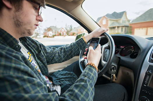 The Idaho State Police say one-in-five crashes in the state involves distracted driving. (chuchi25/Adobe Stock)