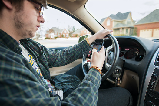 The Idaho State Police say one-in-five crashes in the state involves distracted driving. (chuchi25/Adobe Stock)