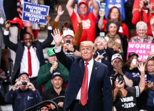 This Saturday's Portsmouth, N.H., rally would be President Donald Trump's third since the COVID-19 outbreak. (Charlotte Cuthbertson/The Epoch Times/Creative Commons)