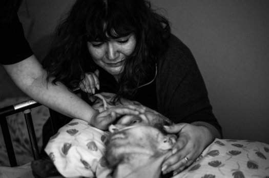 In June 2019, terminally ill California resident Chris Davis requested aid-in-dying medications but passed away before getting them due to the mandatory 15-day waiting period.(Amanda Villegas)