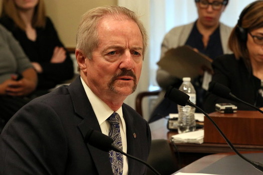 William Perry Pendley, testifying before the House Natural Resources Committee in 2019, is a nominee for director of the U.S. Bureau of Land Management. (BLM photo)