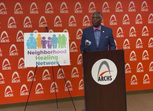 Les Johnson with ARCHS helped to create the STL Neighborhood Healing Network, which officially launches next week. (ARCHS)