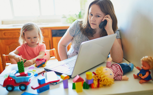 The Pew Research Center shows that stay-at-home moms and dads account for about one-fifth of U.S. parents, meaning the other 80% are employed, either full- or part-time. (Adobe Stock)