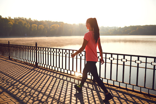 A growing body of evidence suggests that, in addition to improving circulation and bone strength, regular walking also can boost mental health. (Adobe Stock)