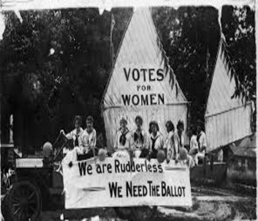 In 1919, Wisconsin was the first state to ratify the 19th Amendment. In the next year, 35 other states followed that lead, paving the way for women's right to vote. (wisconsinhistory.org)
