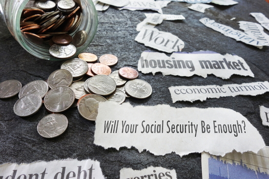 Nearly 75% of Americans in the latest AARP survey are worried that Social Security will run out of money by the time they retire. (Adobe Stock)