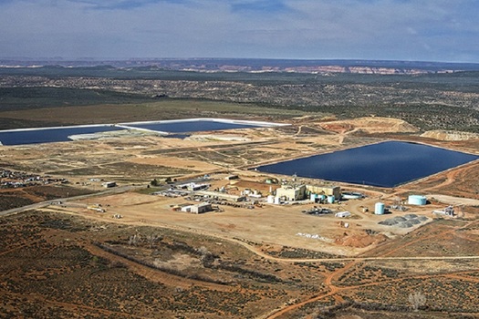 The White Mesa Uranium Mill is situated near the Ute Mountain Ute tribal reservation and Bears Ears National Monument. (Grand Canyon Trust)