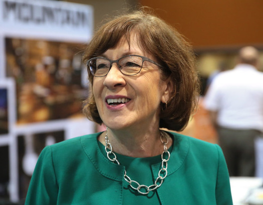According to the polling site FiveThirtyEight, Democratic nominee Sara Gideon is barely beating Republican Sen. Susan Collins, with Collins gaining support in the last few weeks. (Gage Skidmore/Flickr)