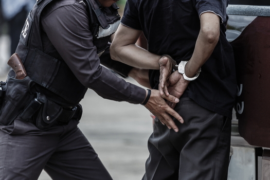 Some 60% of Marylanders in a new survey said they support laws banning police from using chokeholds when making an arrest. (Adobe stock)
